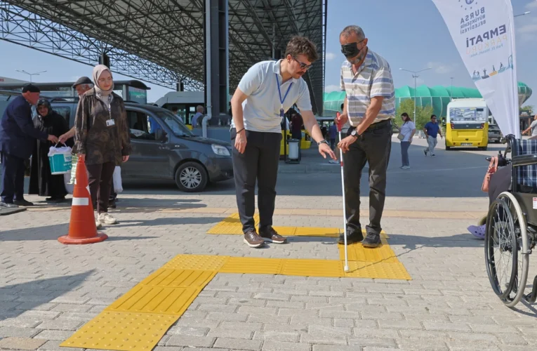 Bursa Büyükşehir’den ’empati’ parkuru