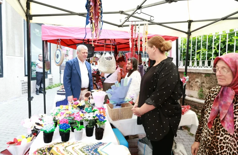 Bursa’da girişimci kadınlar Osmangazi’de çok mutlu