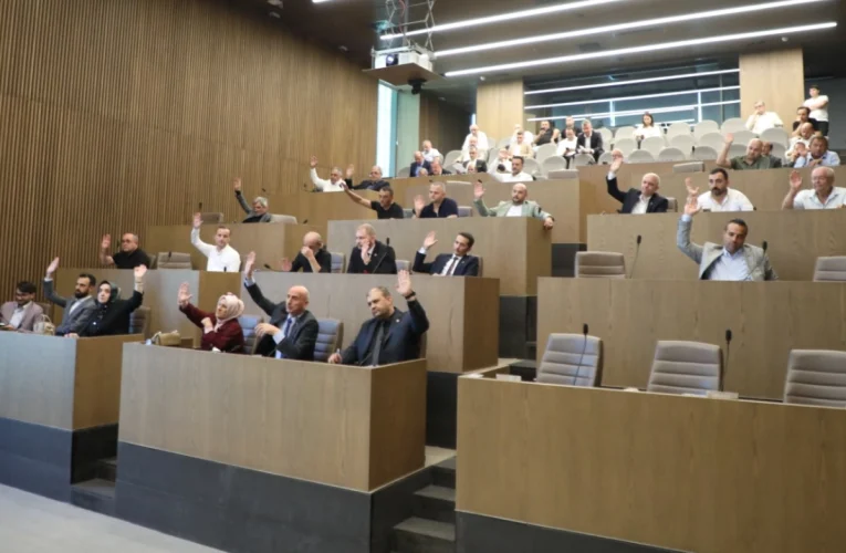 Bursa’da İnegöl Belediye Meclisi Eylül oturumunu yaptı