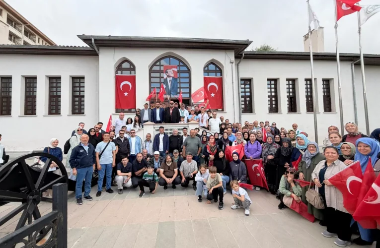 Bursa’daki Giresun Uşakları şehitlerin izinde… Haymana’dan İscehisar’a anlamlı yürüyüş
