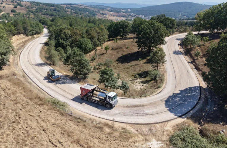 Bursa’nın 4 ilçesine 32,5 kilometrelik yeni yol
