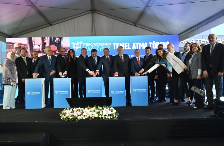 Bursa’yı dünyaya bağlayacak dev yatırım… TEKNOSAB Lojistik Parkı’nın temeli atıldı