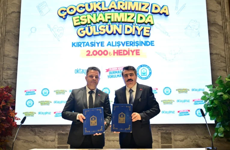Bursa Yıldırım’da 6 bin öğrenciye kırtasiye desteği