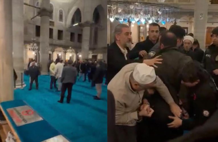 Eyüpsultan Camii’nde Yatsı Namazı Sırasında Silahlı Kavga