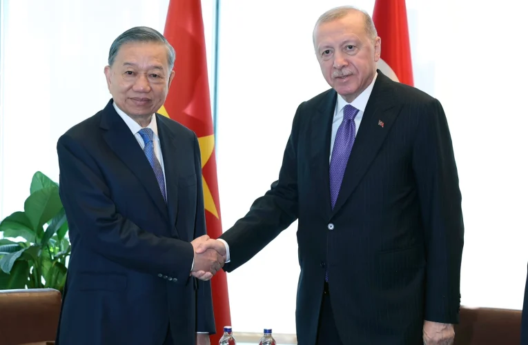 Cumhurbaşkanı Erdoğan, Vietnam Devlet Başkanı ile görüştü