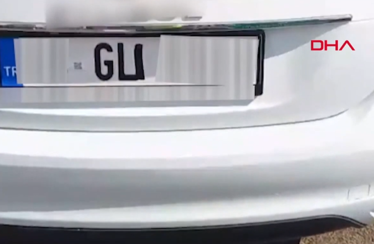140 bin TL’lik bant! Plaka değiştiren sürücüye ceza
