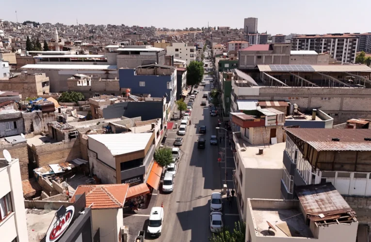 Gaziantep’te kentin ana caddelerine estetik dokunuş