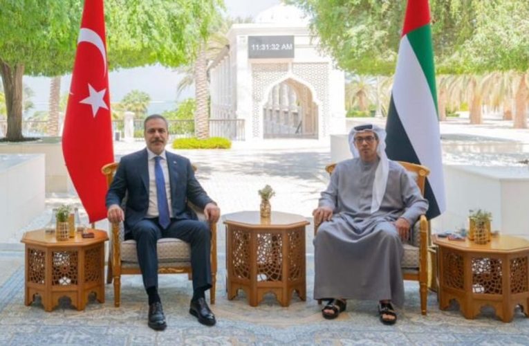 Bakan Fidan BAE Devlet Başkan Yardımcısı ile görüştü