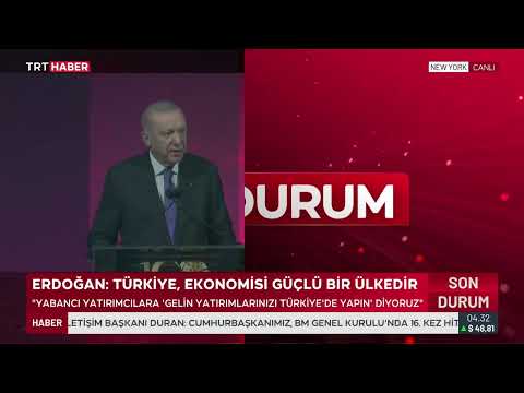 Cumhurbaşkanı Erdoğan “100 Yıllık Dostluk: Türkiye-Amerika Birleşik Devletleri” etkinliğinde konuştu