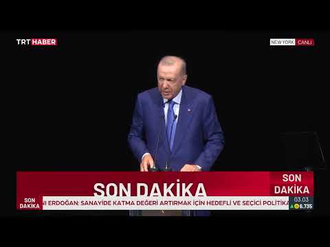 Cumhurbaşkanı Erdoğan, Türk-Amerikan Ulusal Yönlendirme Komitesi Toplantısı’nda konuştu