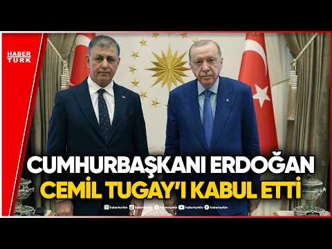 CANLI HABER – Cumhurbaşkanı Erdoğan, Cemil Tugay’ı Kabul Etti