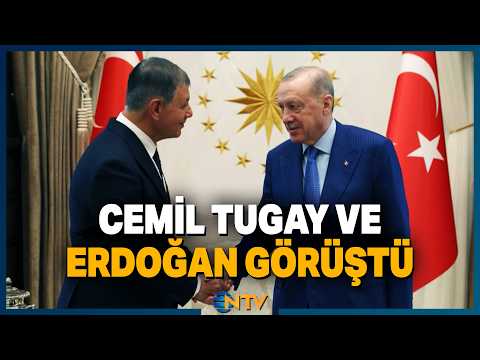 Son Dakika: Cemil Tugay, Cumhurbaşkanı Erdoğan ile Buluştu! Görüşmede Neler Konuşuldu? | NTV