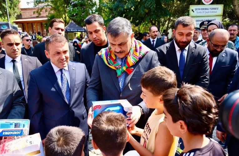 İçişleri Bakanı Mustafa Çiftçi Söğüt’te… Ertuğrul Gazi’nin türbesini ziyaret etti