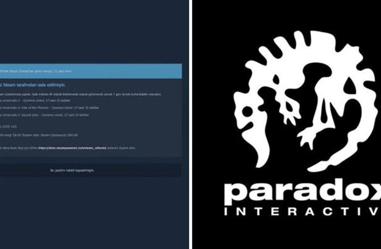 Türk Oyuncular Paradox Oyunlarına İade Sürecine Girdi