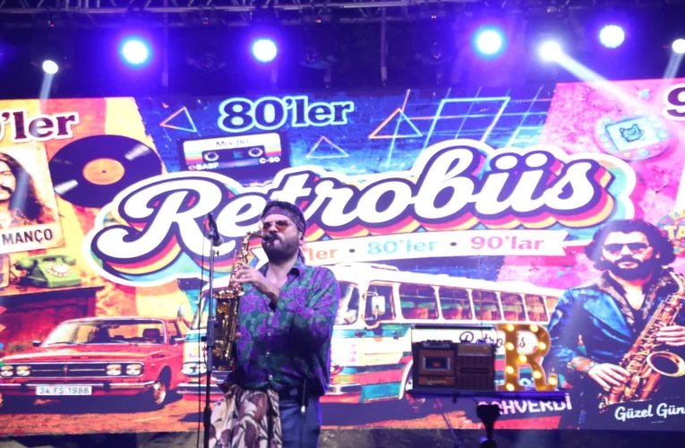 İnegöl Gastronomi Festivali’nde lezzet şöleni Retrobüs coşkusuyla taçlandı