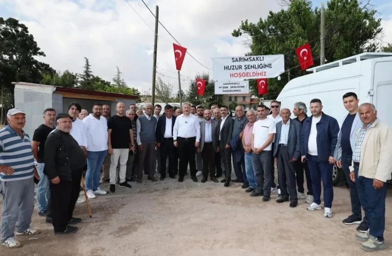 Sarımsaklı Huzur Şenliği’nde Birlik ve Beraberlik Vurgusu