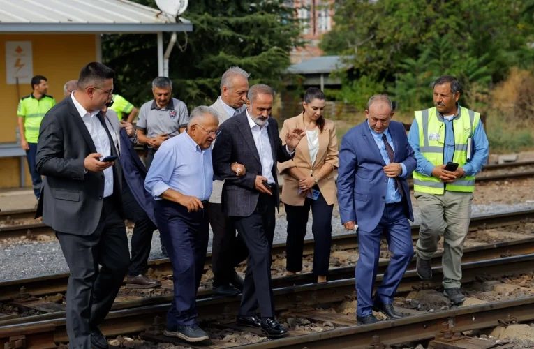 Kayseri Ulaşım Altyapısı İçin TCDD ile İşbirliği Toplantısı