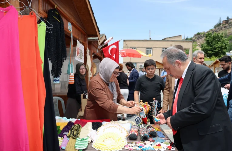Kayseri Talas’ın Maharetli Eller’i sonbaharı karşılıyor