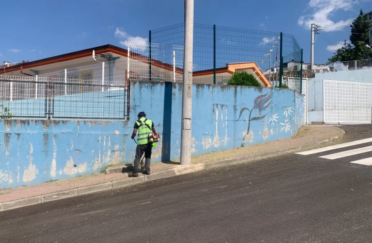 Kocaeli Çayırova’daki okullarda bakım çalışması sürüyor