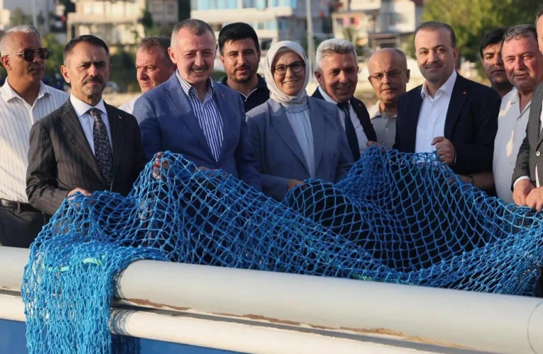 Kocaeli’de ilk ağ denize atıldı