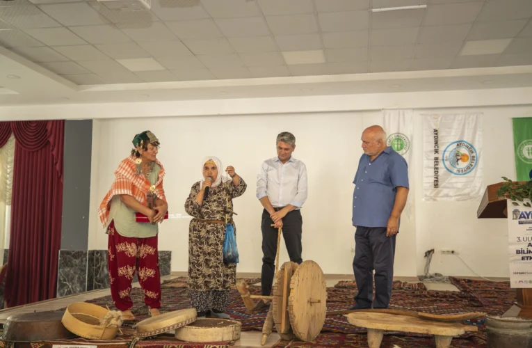Mersin Aydıncık’ta bilim ve kültür buluşması