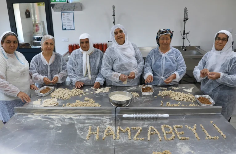 Mersin’de kadınların üretimine güçlü destek