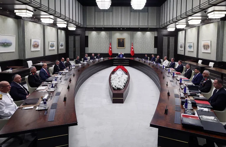 MGK’dan “Terörsüz Türkiye” ve “Terörsüz Bölge” mesajı