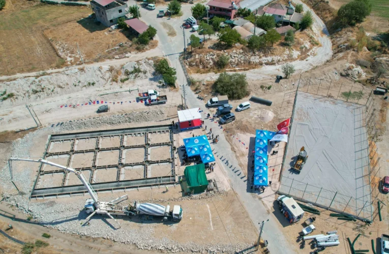 Milas’ta Bahçeburun Mahallesi’ne çok amaçlı sosyal alan geliyor