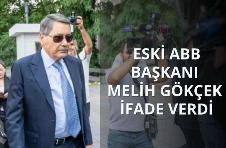 Melih Gökçek ifade verdi!