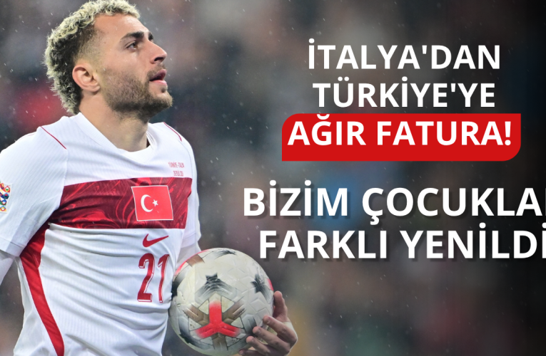 A Milli Takım, İtalya’ya Yenildi
