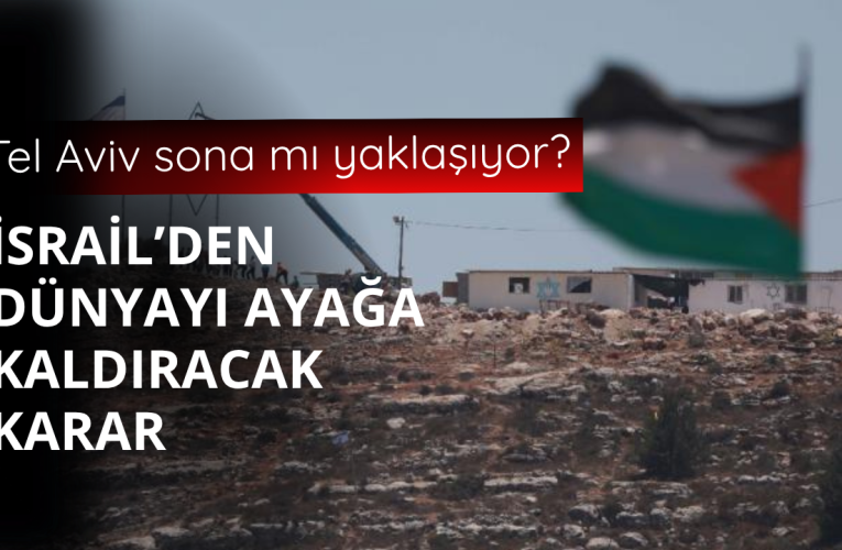 İsrail’den Batı Şeria kararı