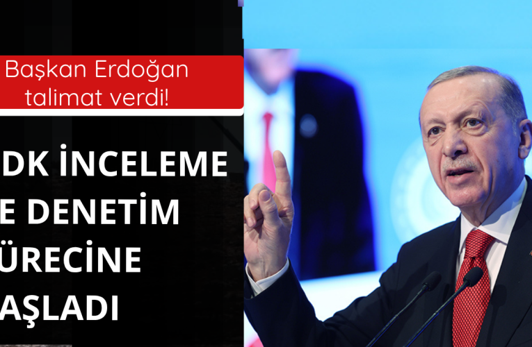 Cumhurbaşkanı Erdoğan’dan DDK’ya Yatırım Fonları İçin Denetim Talimatı