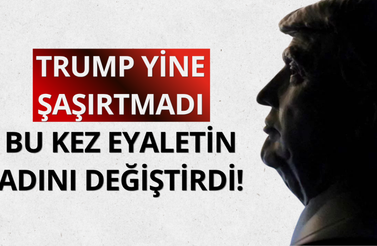 Trump, New Mexico eyaletinin ismini değiştiren bir harita paylaştı