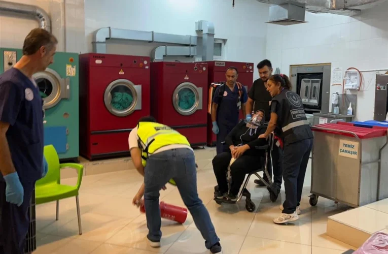 Mudanya Devlet Hastanesi’nde yangın ve tahliye tatbikatı yapıldı