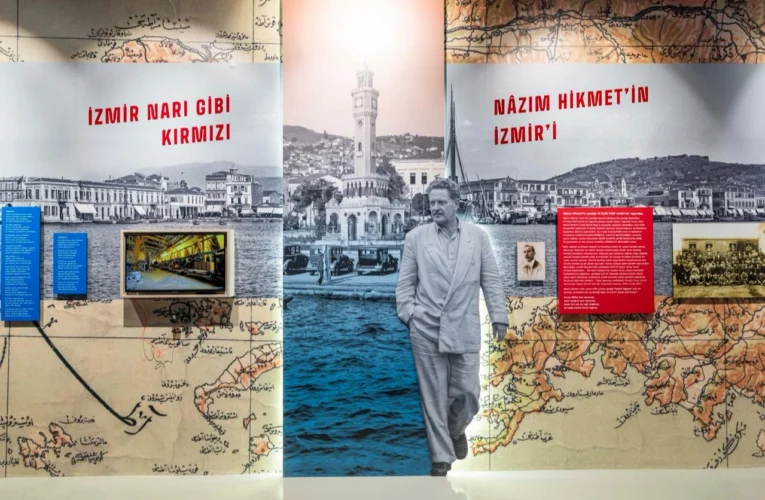 Nâzım Hikmet sergisi İzmir’de açıldı
