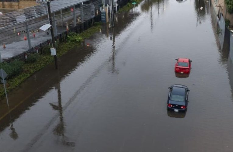 ABD’nin New Jersey eyaleti sular altında