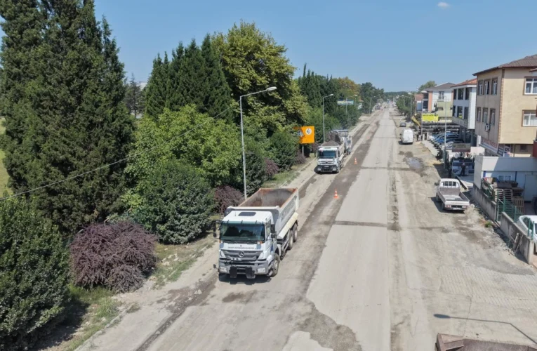 Sakarya Arifiye’nin can damarında üst yapı çalışmaları başladı
