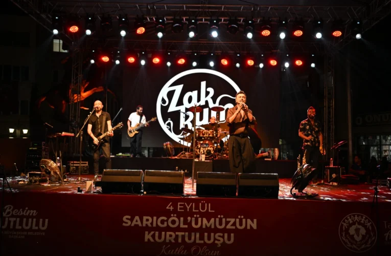 Sarıgöl’de kurtuluşun 104. yılında zakkum coşkusu