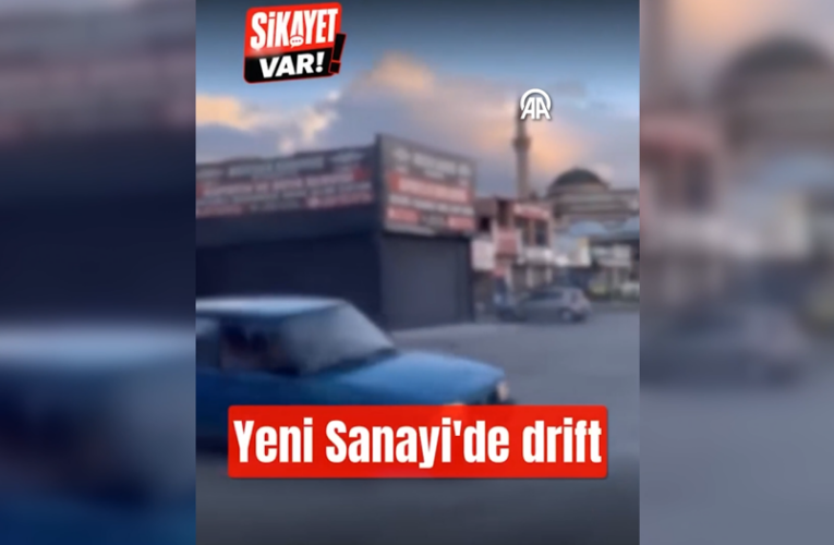 Kayseri’de drift atan sürücüye 140 bin lira ceza uygulandı