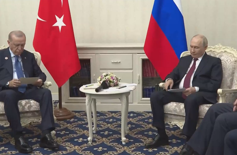 Cumhurbaşkanı Erdoğan ve Putin görüşmesi başladı
