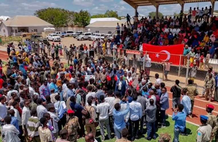 Somali’den Türkiye’ye teşekkür gösterisi