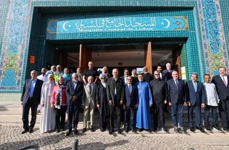 TBMM Başkanı Kurtulmuş, Portekiz’de Müslüman toplumun temsilcileriyle buluştu