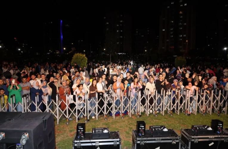 Kayseri Melikgazi’de müzik şöleni