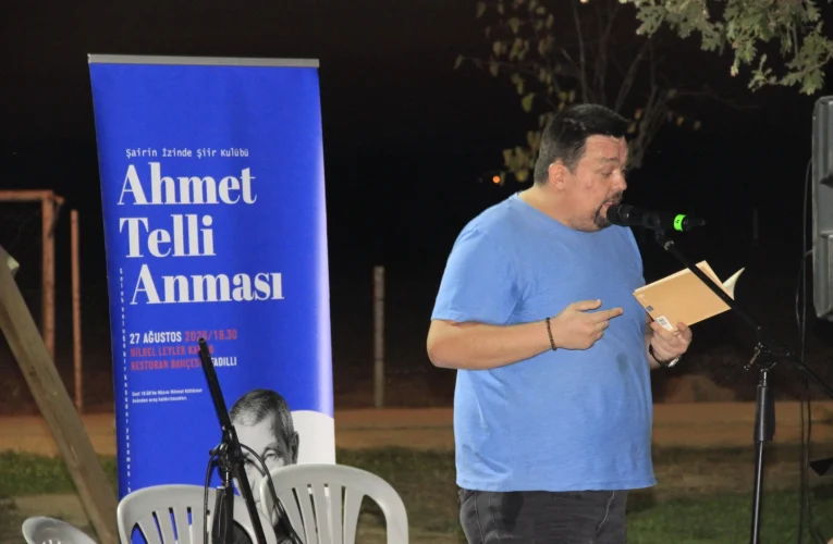 Usta şair Ahmet Telli Nilüfer’de şiirleriyle anıldı