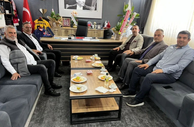 Volkan Barbaros’tan Ağrı ASKF’ye ziyaret