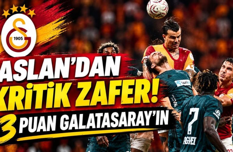 Galatasaray Kocaelispor’u mağlup etti